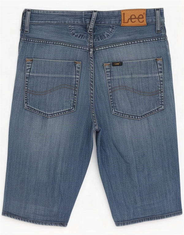Lee Short en jean pour homme Small W29 Bleu Coton