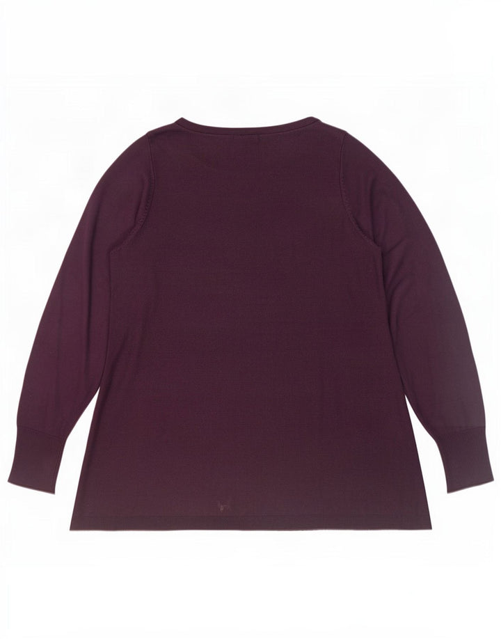 Marks & Spencer Tunique pour femme UK 14 Grand Acrylique Marron