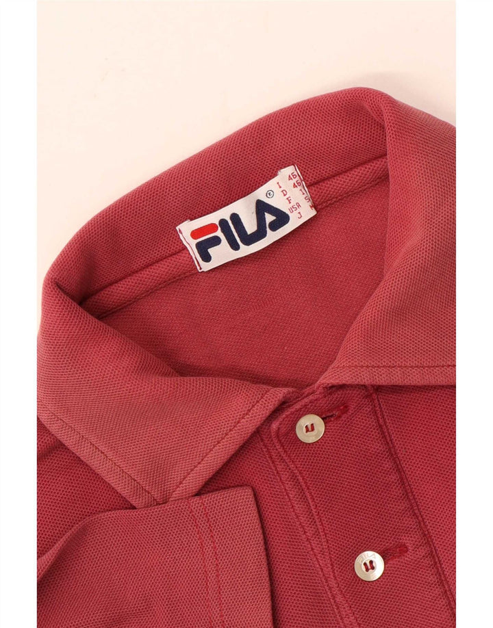 Fila Polo Homme IT 46 Petit Rouge