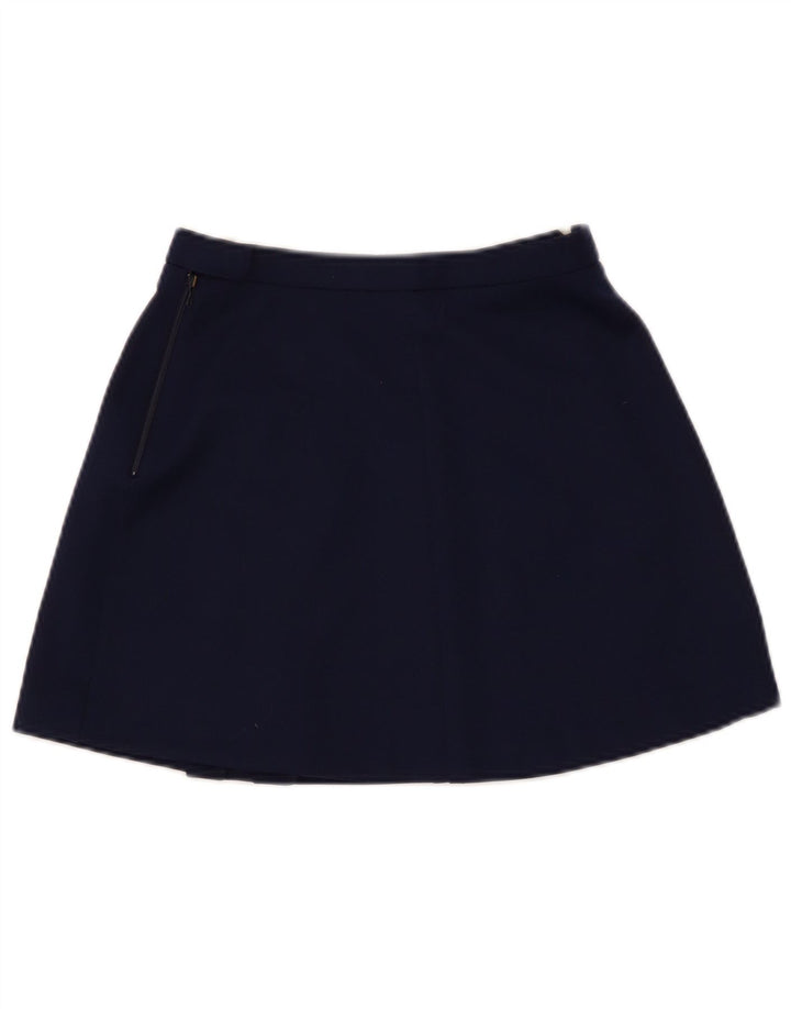 Lacoste Mini jupe femme EU 38 Medium W24 bleu marine polyester
