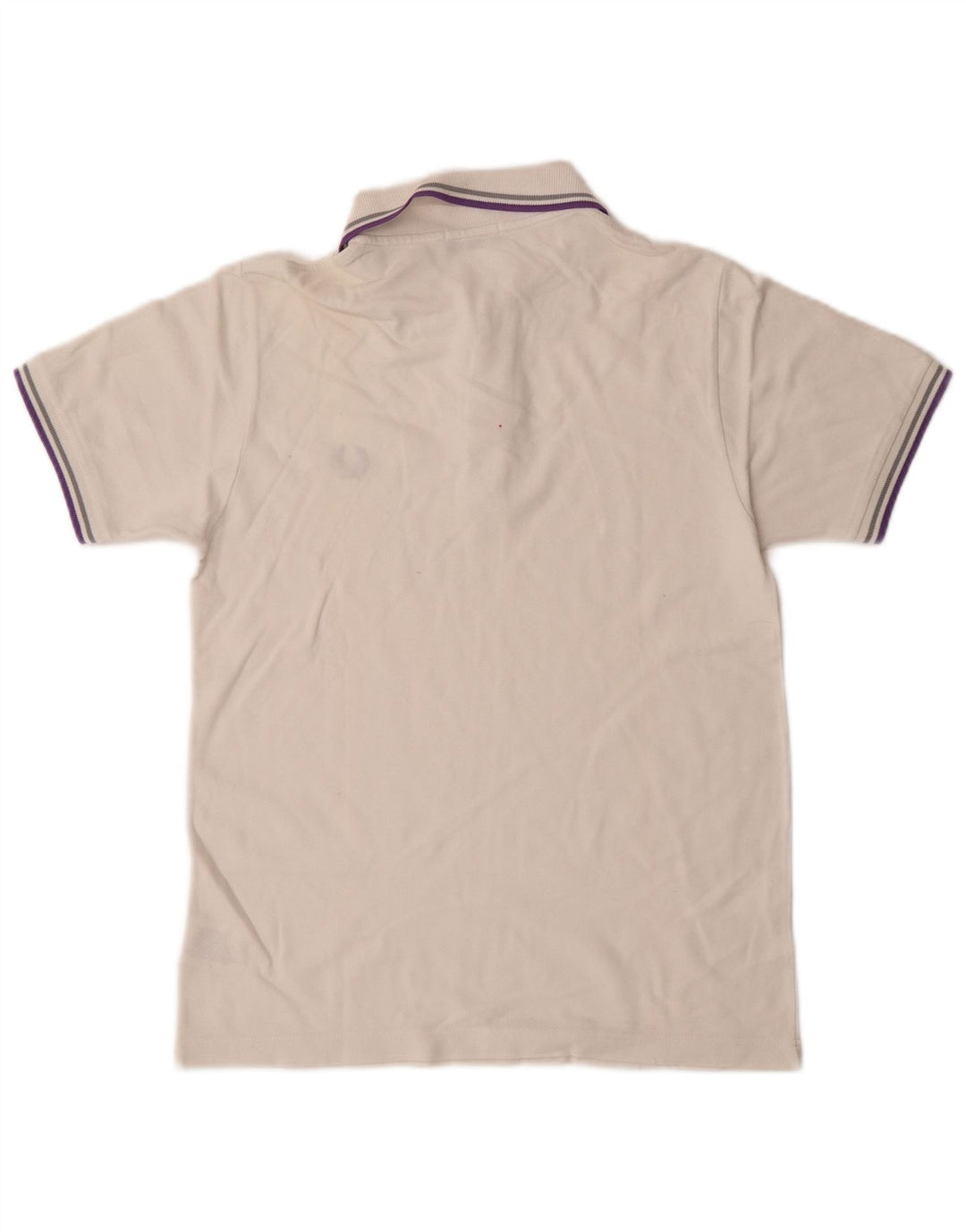Fred Perry Polo Garçon 13-14 ans Blanc Cassé Coton