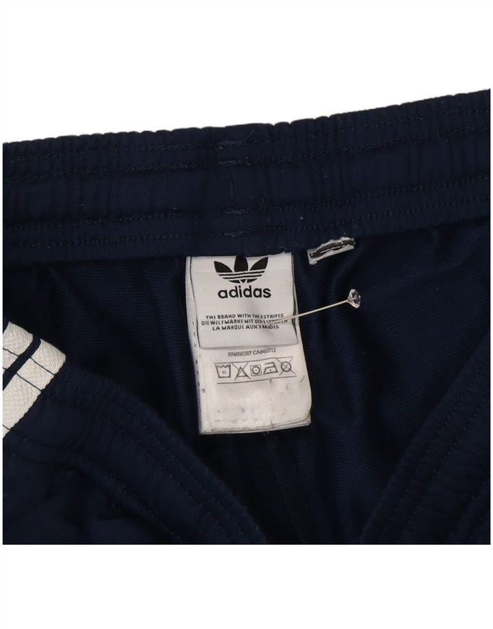 Adidas Pantalon de survêtement pour homme Pantalon de jogging Petit Bleu marine Polyester