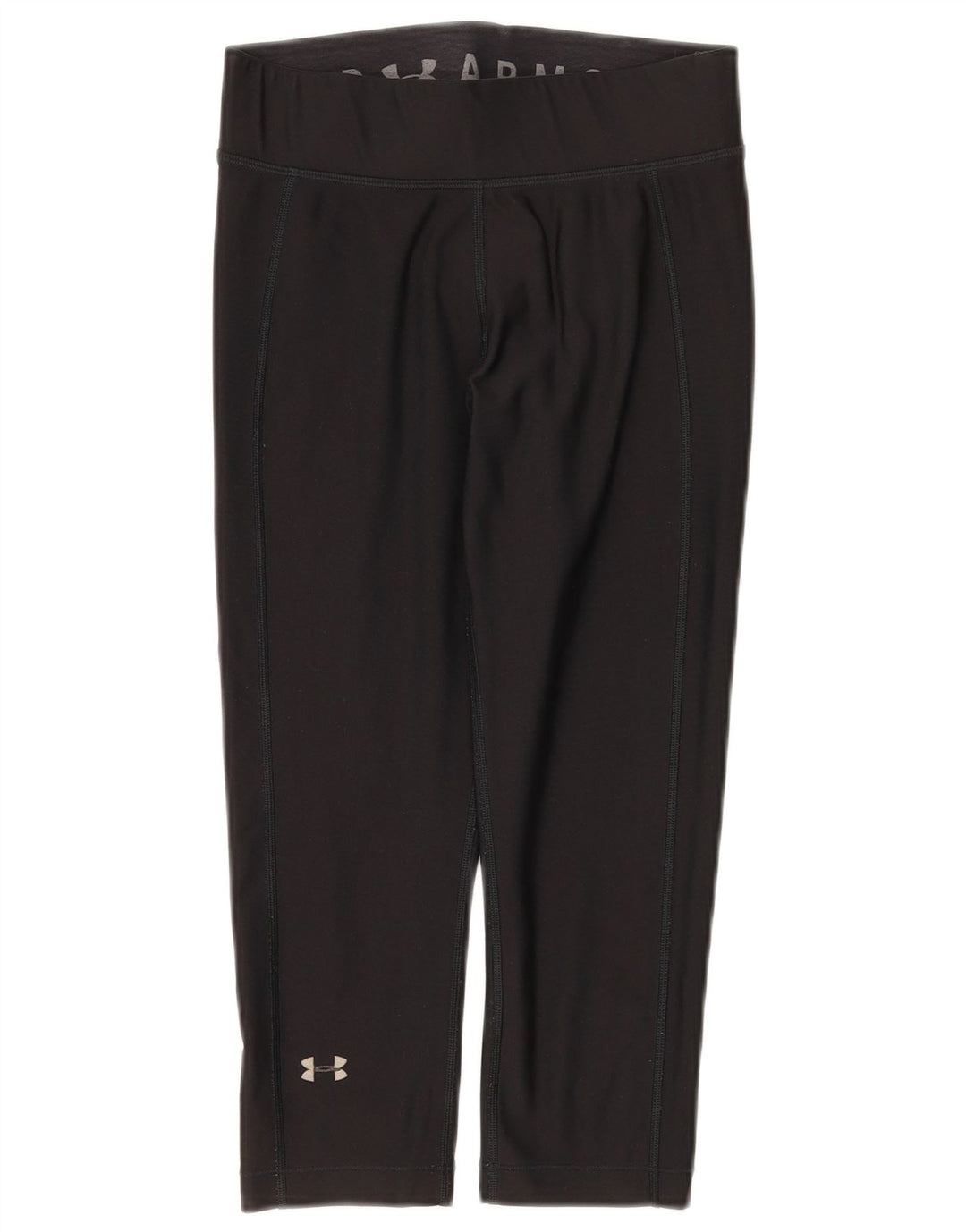 Under Armour Legging Capri Femme UK 10 Petit Noir
