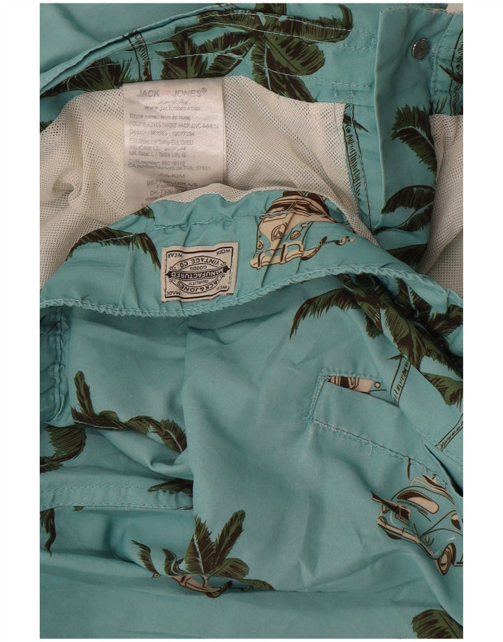 Jack & Jones Short de Bain Homme Grand Bleu Floral Polyester