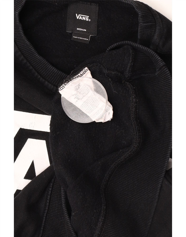 Vans Sweat-shirt graphique pour homme en coton noir moyen