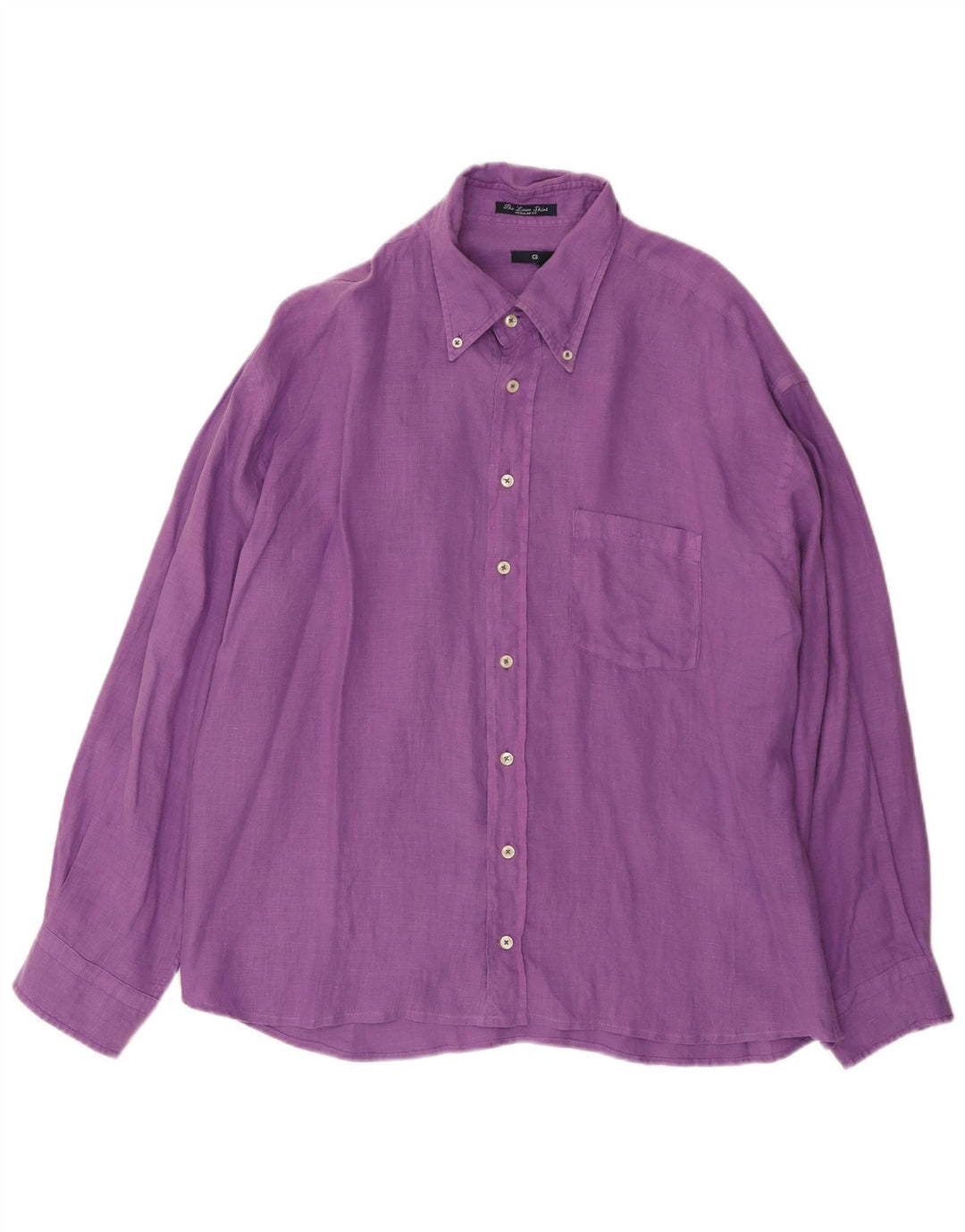 GANT Chemise Regular Fit 2XL Homme Violet Lin