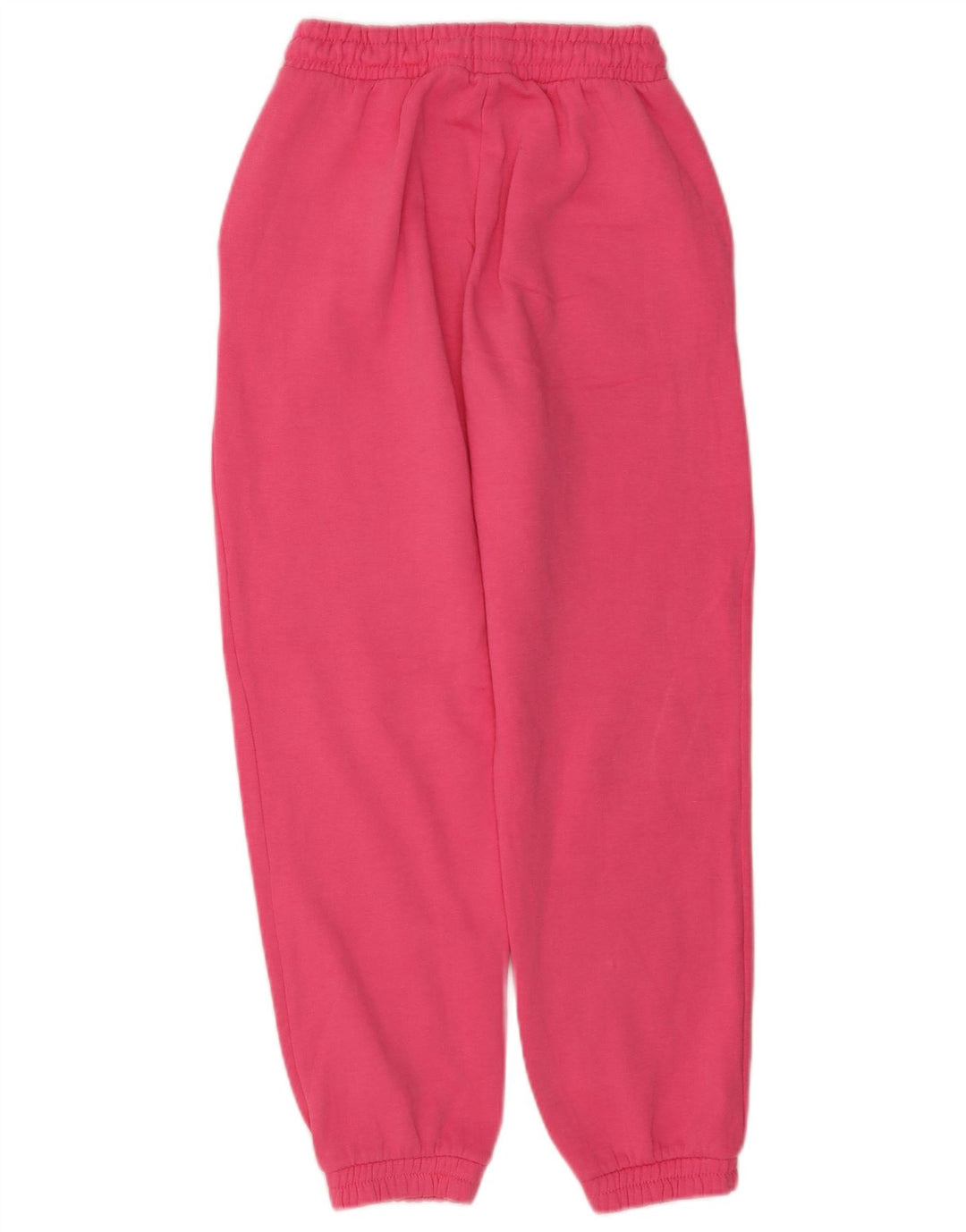Zara Femme Pantalon De Survêtement Joggers UK 8 Petit Rose Polyester