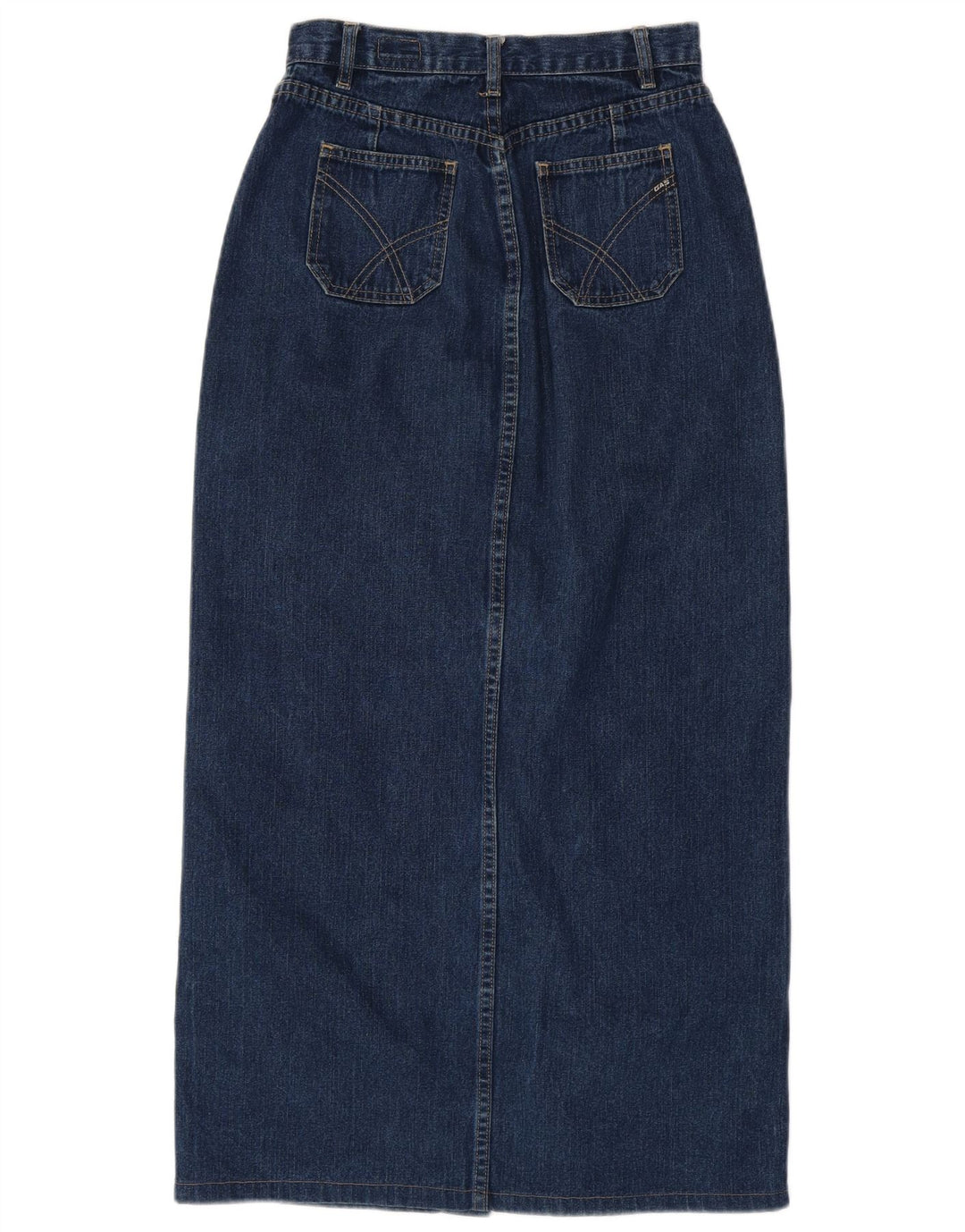 GAS Jupe en Jean Femme W28 Bleu Moyen Coton