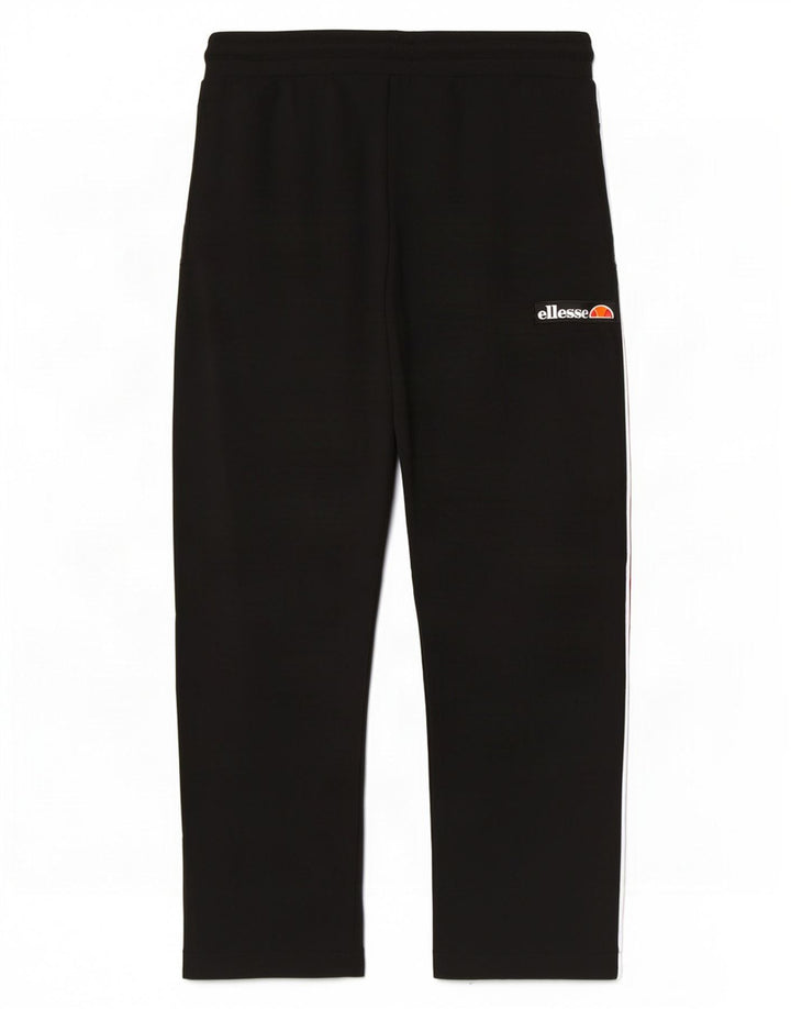 Ellesse Pantalon De Survêtement Graphique En Coton Colorblock Noir Moyen Homme
