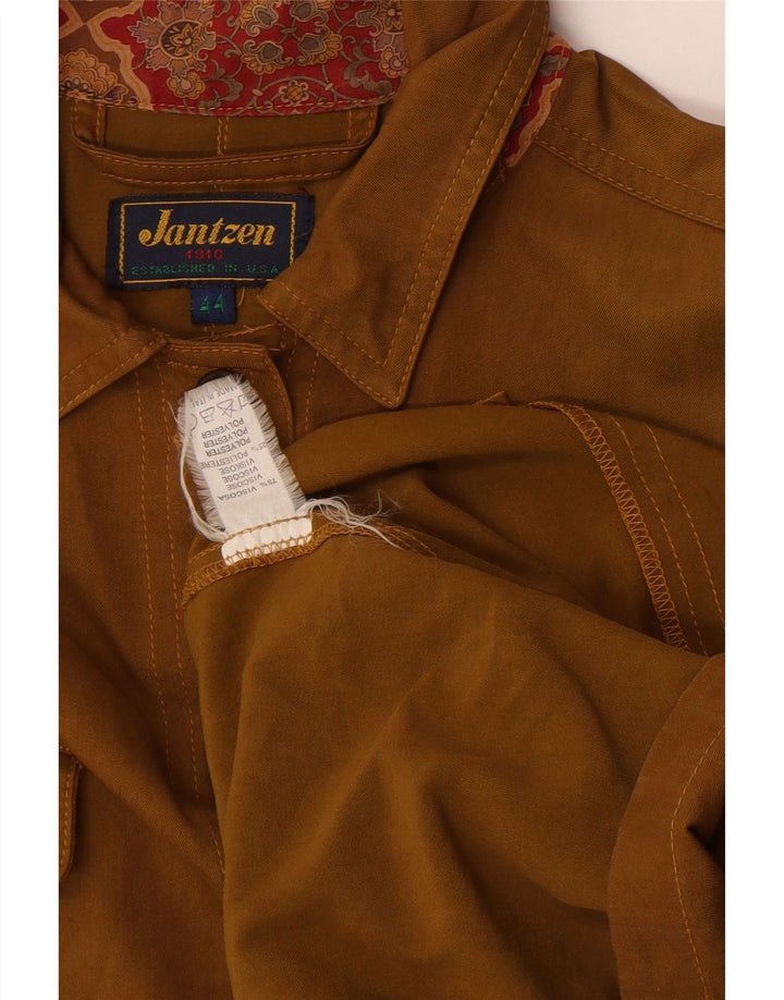 Jantzen Veste utilitaire surdimensionnée pour femme IT 44 Viscose kaki moyen