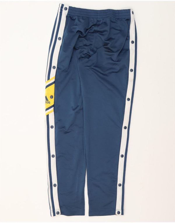 Adidas Pantalon de survêtement graphique pour homme UK 36/38 Small Bleu marine Colourblock