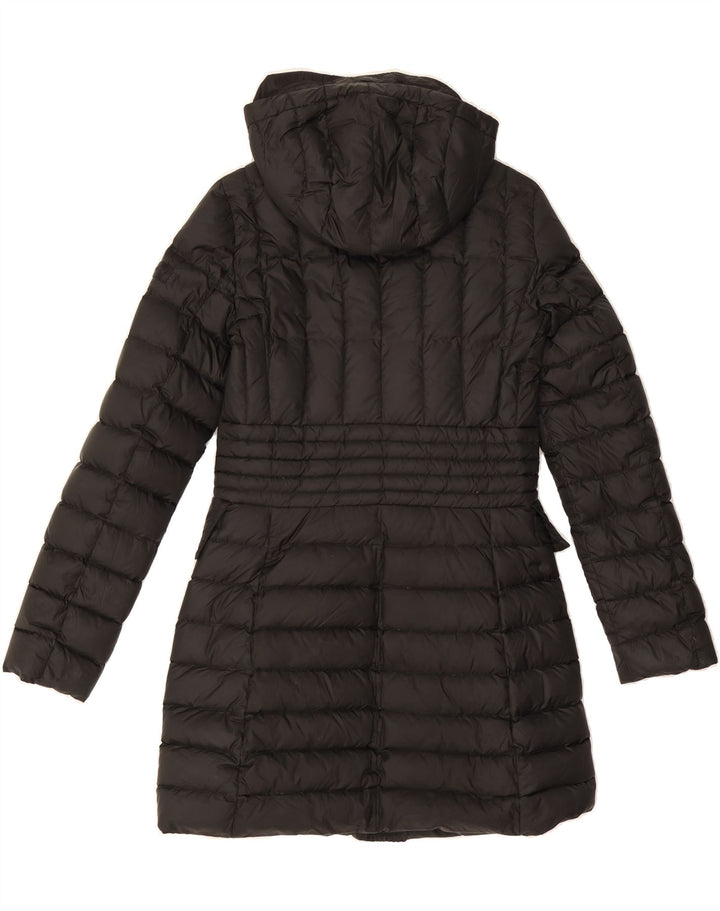 PEUTEREY Womens Hooded Padded Coat IT 40 Small Black Polyamide Vintage PEUTEREY and Second-Hand PEUTEREY from Messina Hembry 