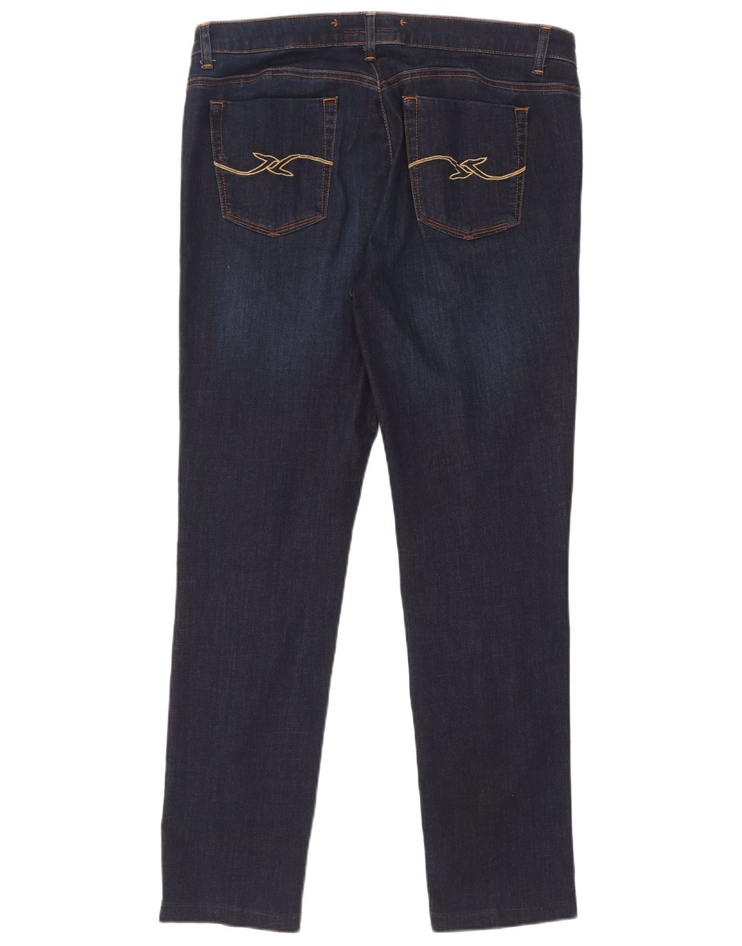 Trussardi Femme Jean Slim W33 L30 Bleu Marine