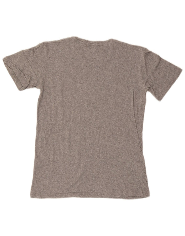 Trussardi Jeans T-Shirt Graphique Haut Petit Gris Moucheté Homme