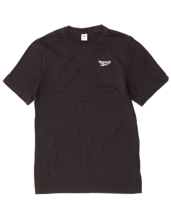 Reebok T-Shirt Homme Top XS Noir Coton