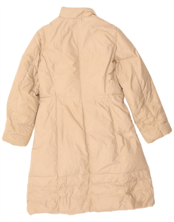 MAX & CO. Womens Padded Coat UK 14 Large  Beige Polyamide