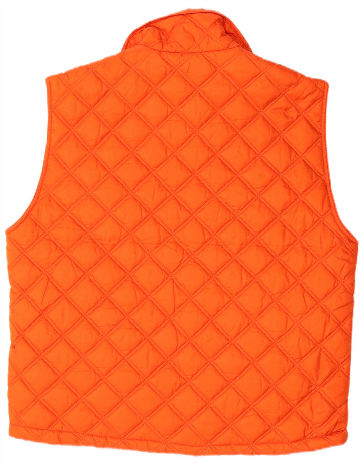 INVICTA Gilet matelassé pour homme UK 38 Orange moyen