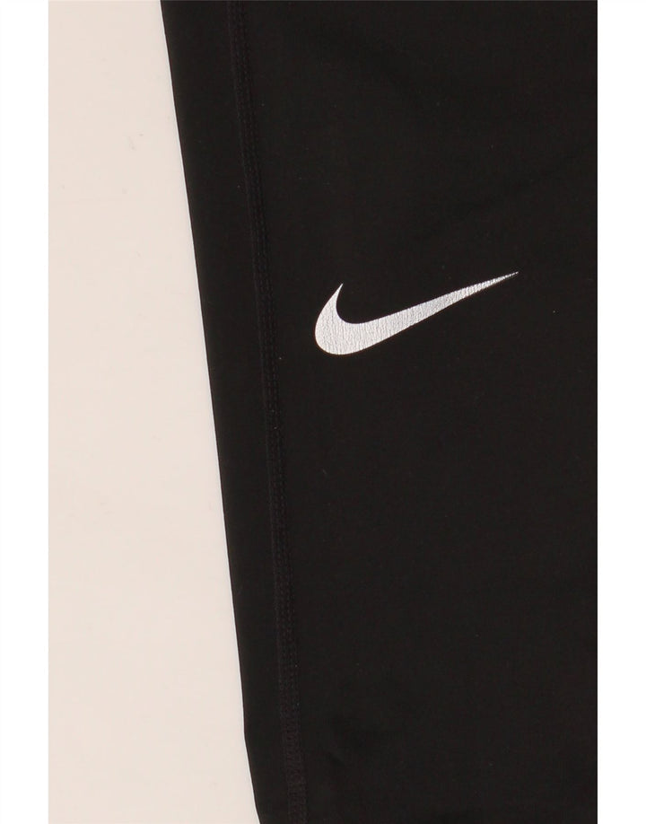 Nike Legging graphique pour femme UK 10 Petit Noir Polyester