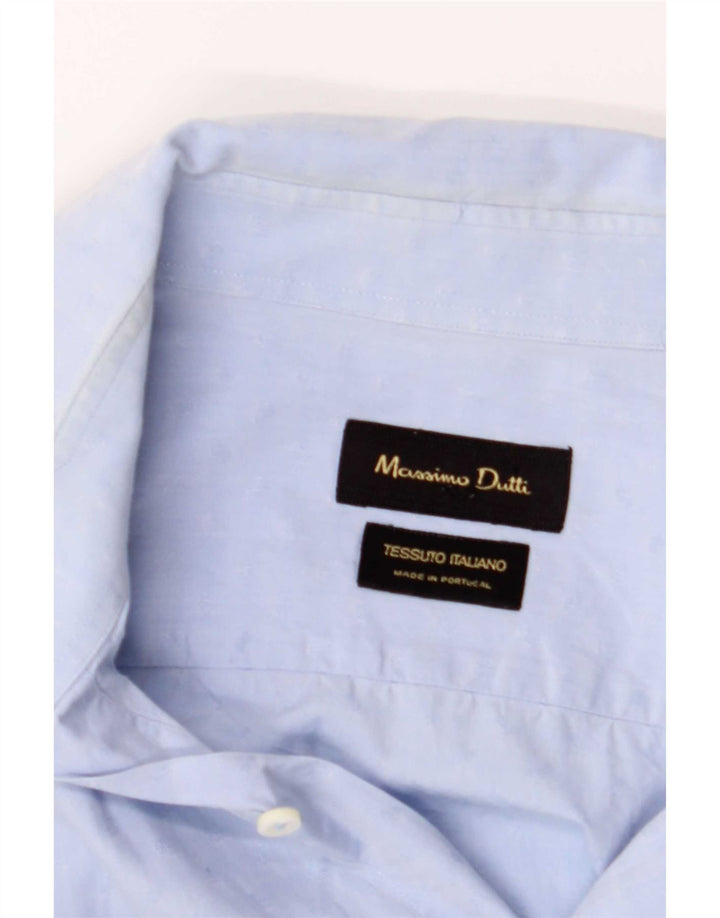 Massimo Dutti Chemise Homme Bleu Moyen