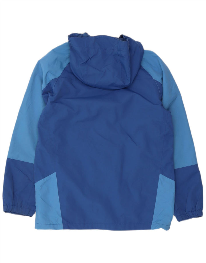 Berghaus Veste de Pluie à Capuche Garçon 12-13 Ans Bleu Colorblock Polyamide