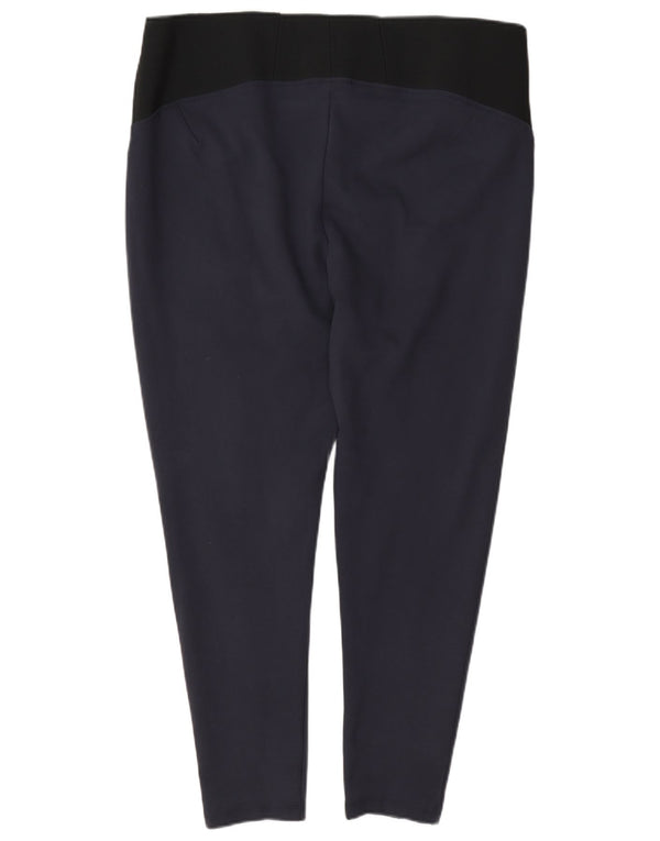 Marks & Spencer Legging taille haute pour femme UK 20 2XL Bleu marine Viscose