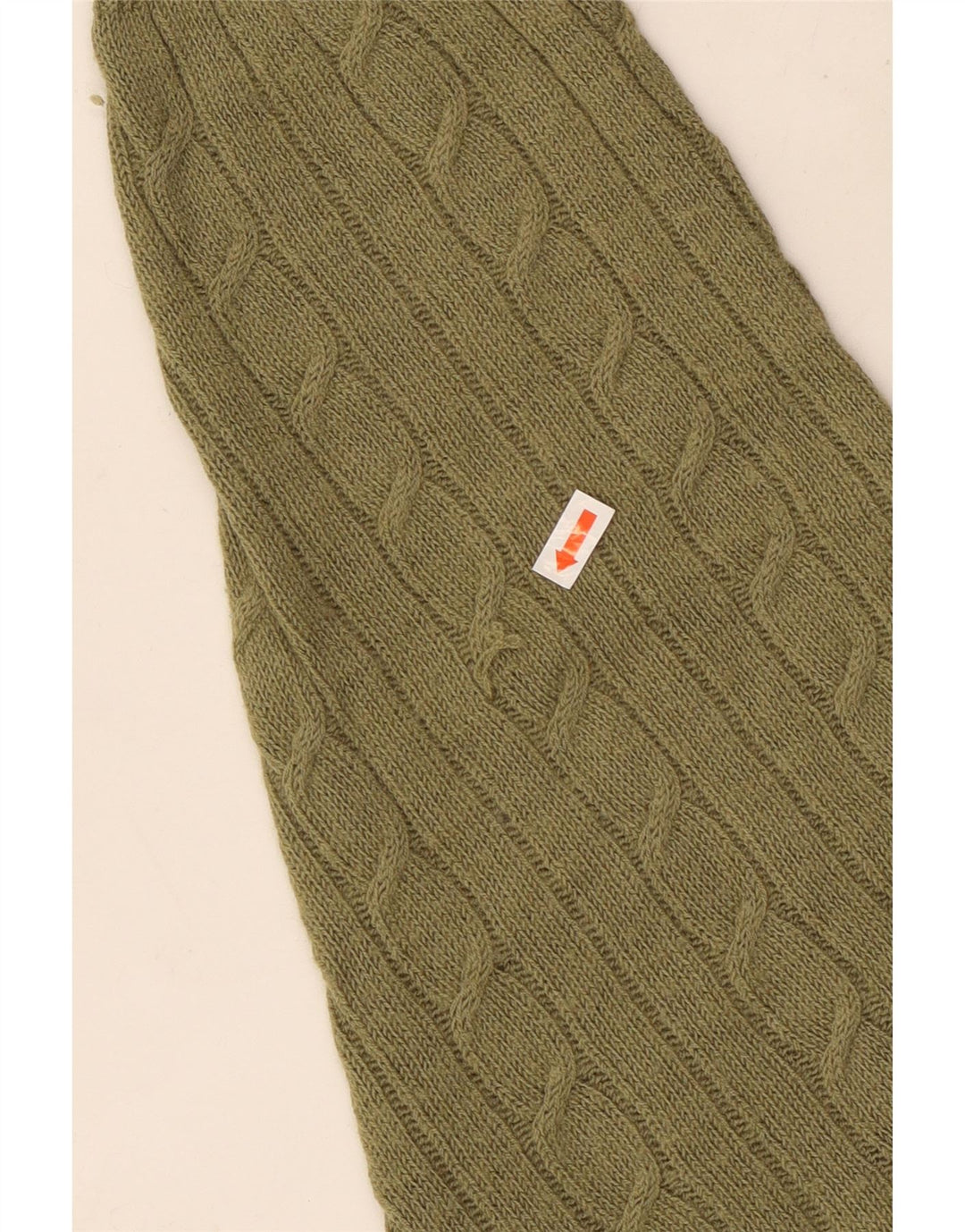 VINTAGE Pull col V homme grand kaki