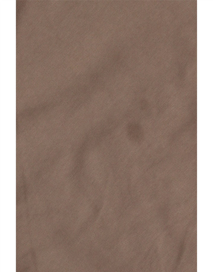 Calvin Klein Haut graphique à manches longues pour hommes en coton marron moyen