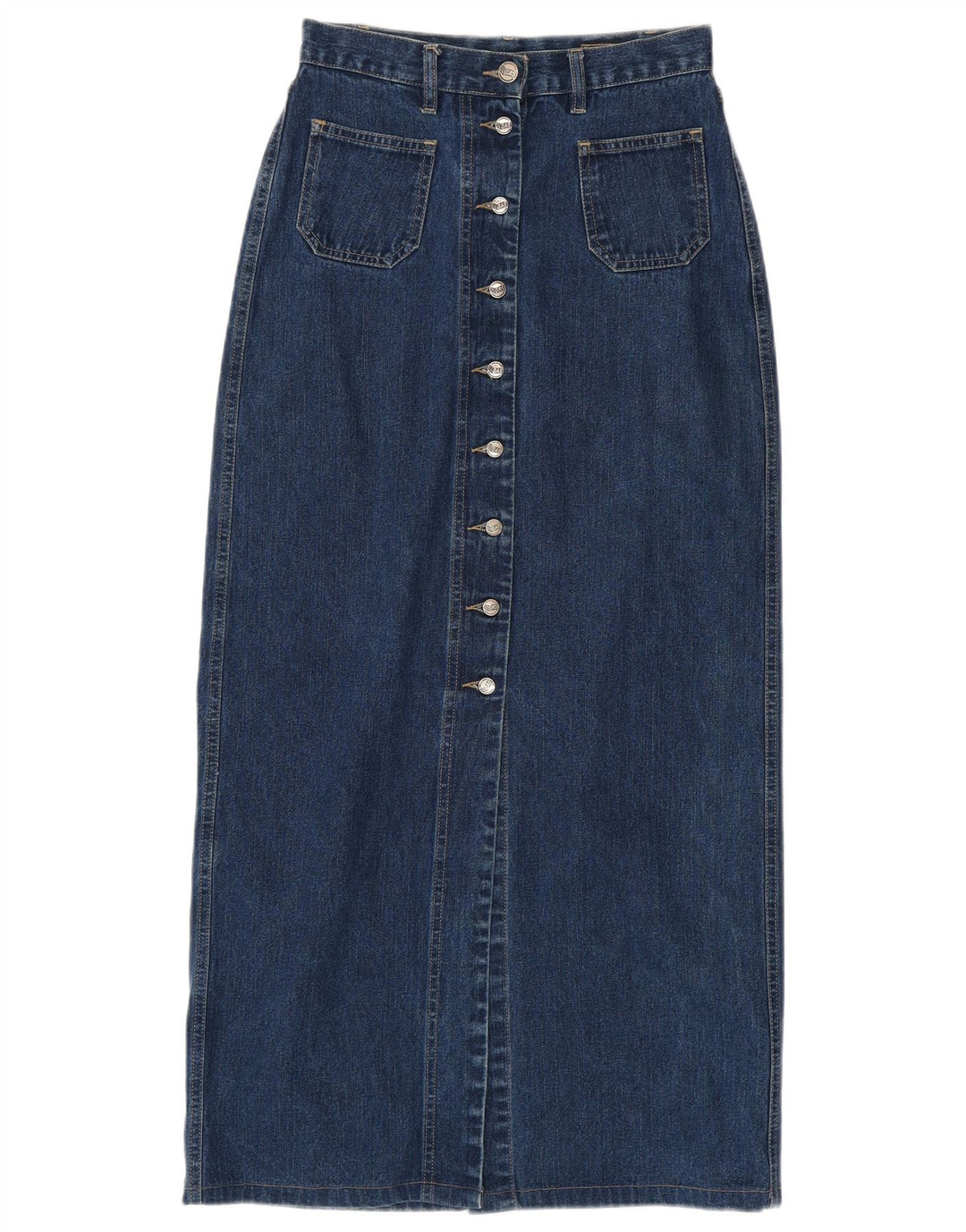 GAS Jupe en Jean Femme W28 Bleu Moyen Coton