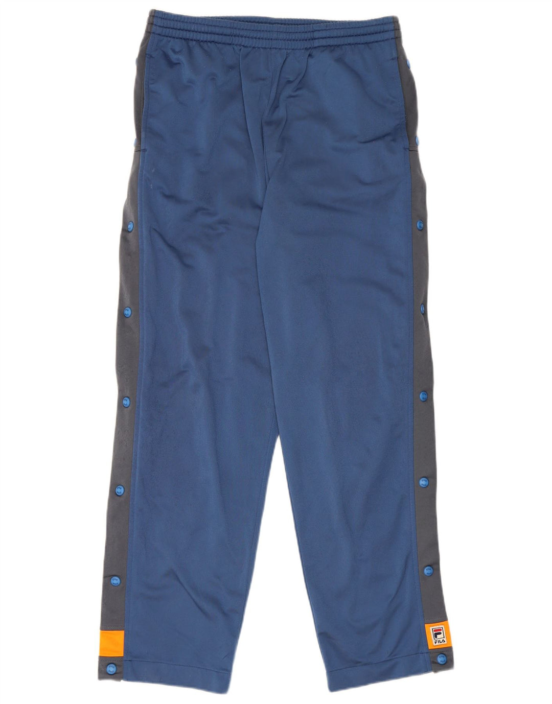 Fila Pantalon De Survêtement Homme Bleu Moyen Colorblock Polyester
