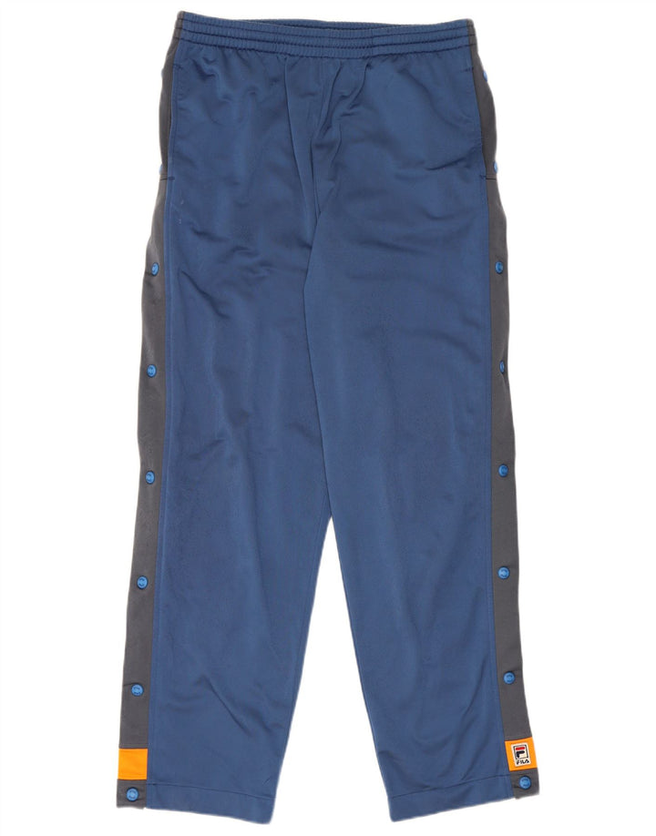 Fila Pantalon De Survêtement Homme Bleu Moyen Colorblock Polyester