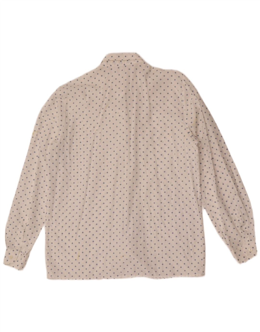 Emmanuel Schvili Chemise Femme UK 18 XL Blanc Taché