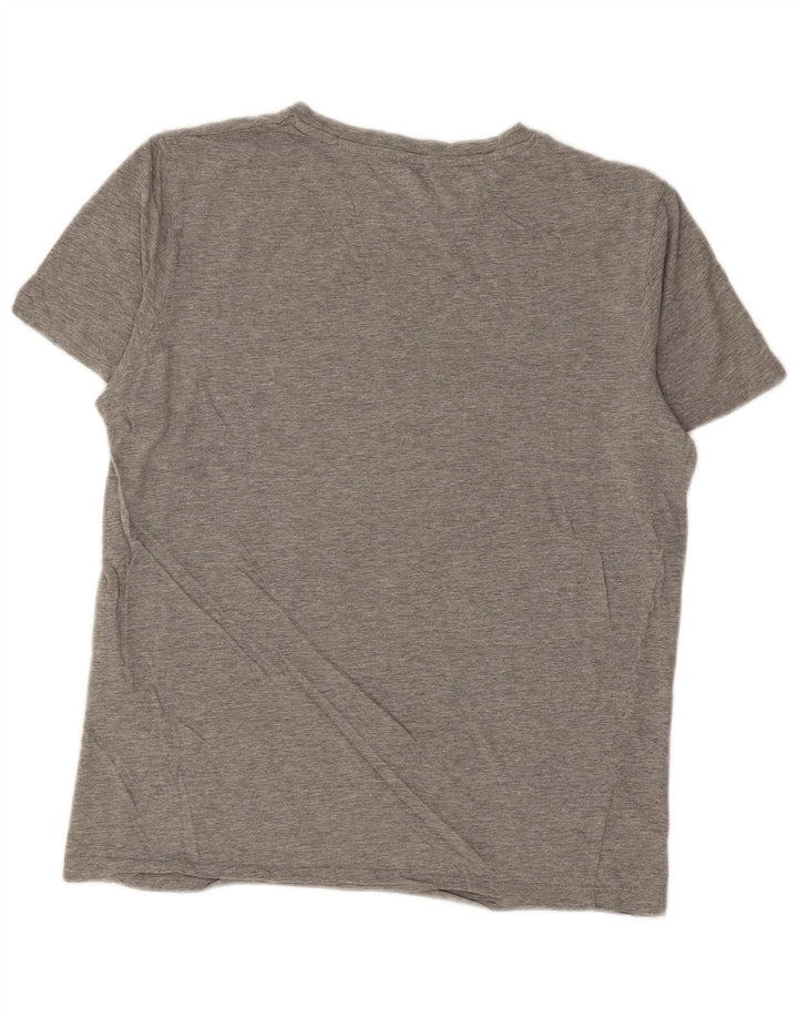 Jack & Jones T-Shirt Graphique Homme Petit Gris Coton