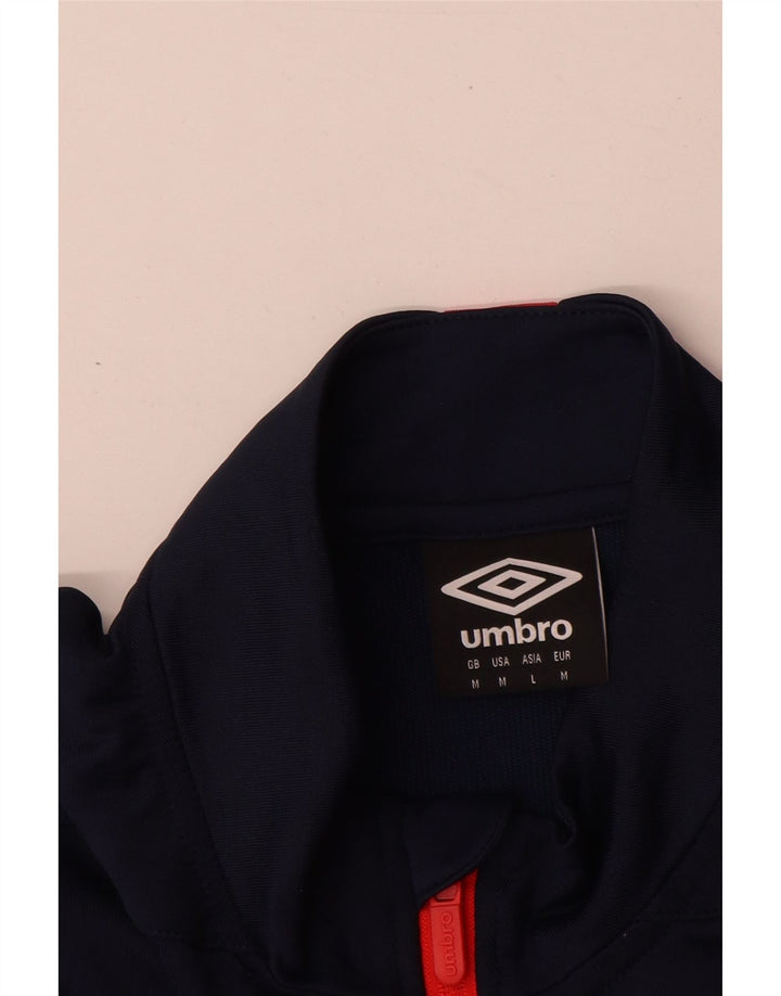 Umbro Haut de Survêtement Graphic Pullover Homme Bleu Marine Moyen Colourblock