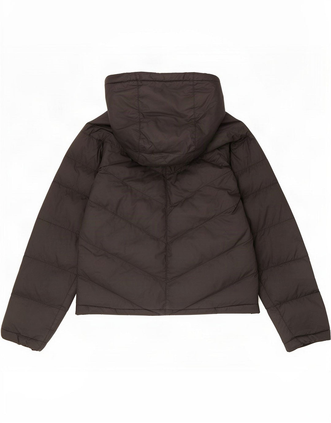 Veste matelassée à capuche Nike pour garçons 10-11 ans Polyester noir moyen