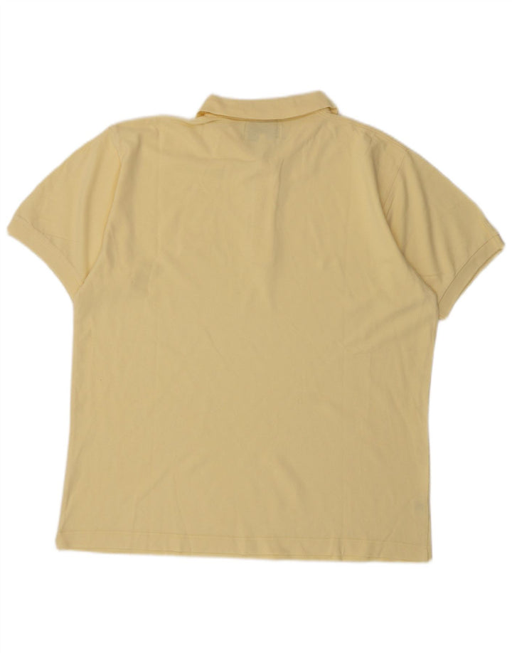 James Dillon Polo Homme Grand Jaune Coton