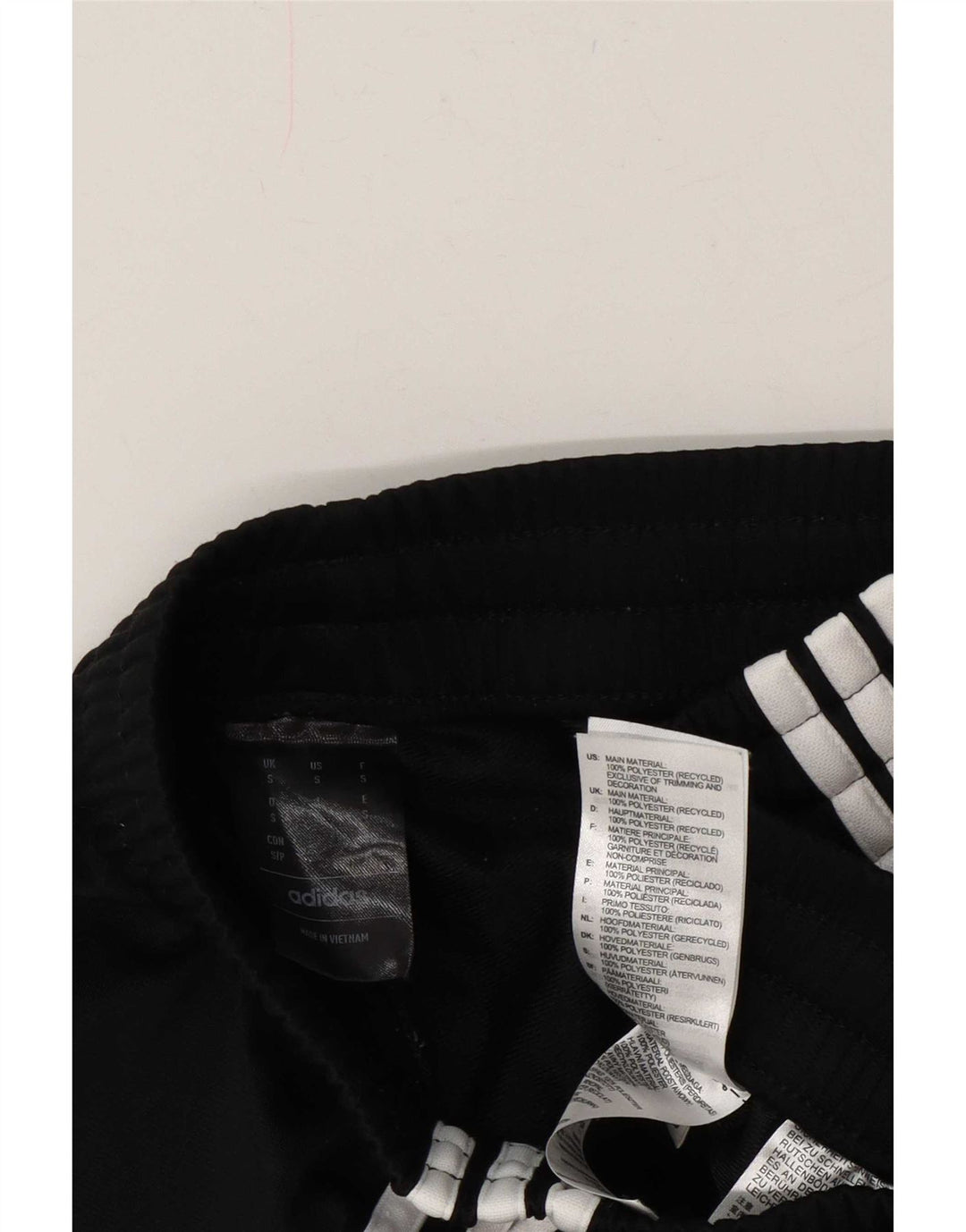Adidas Pantalon de survêtement pour homme Pantalon de jogging Petit Noir Polyester