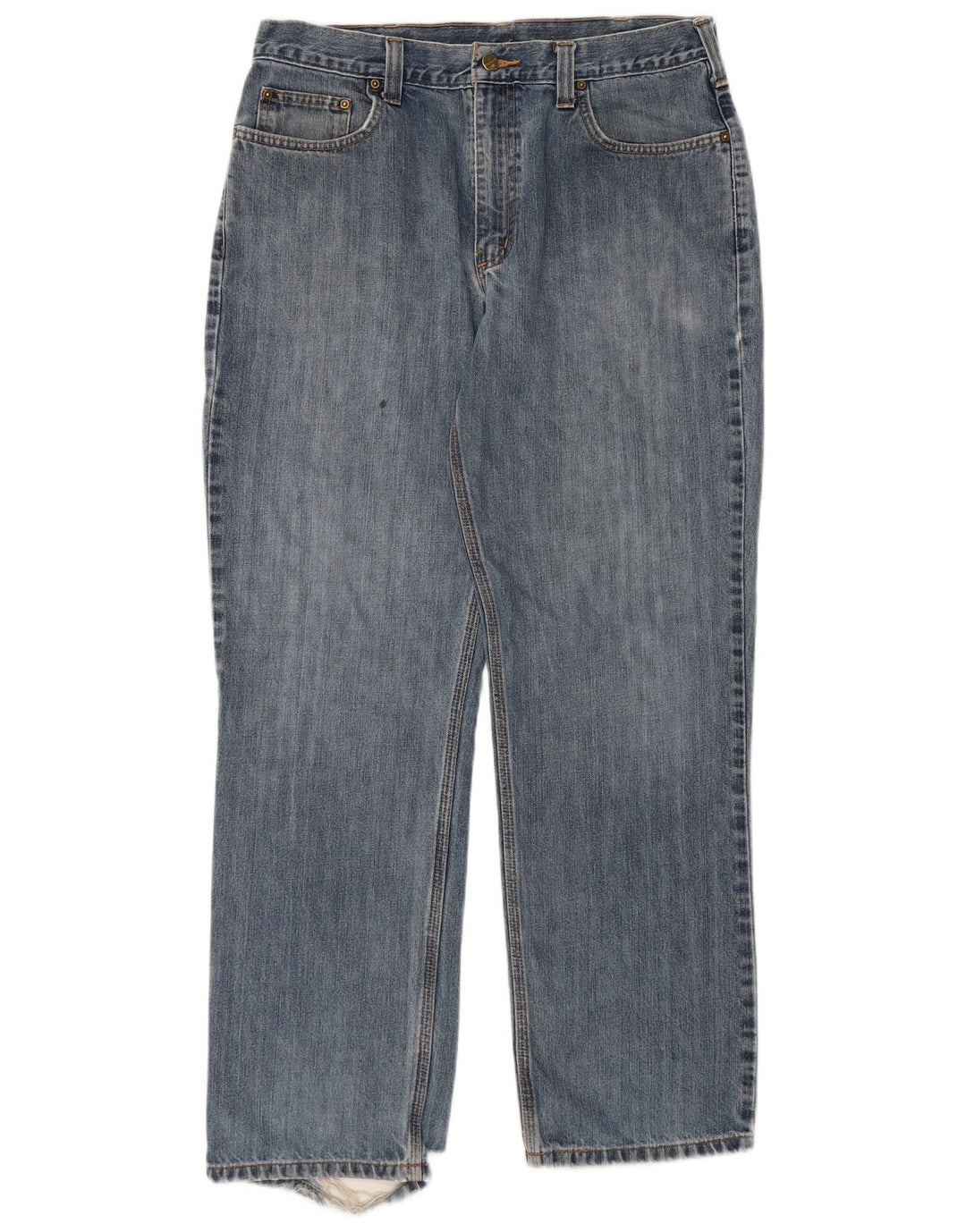 Carhartt Jean droit homme W36 L32 bleu coton