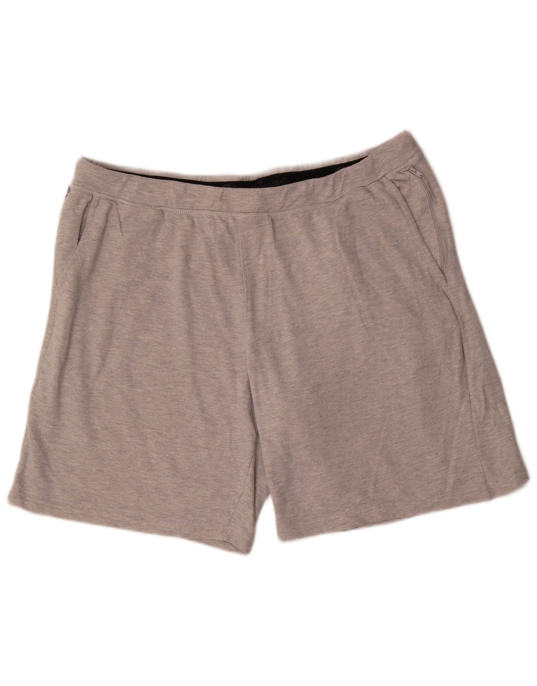Eddie Bauer Short de sport pour homme XL en coton gris