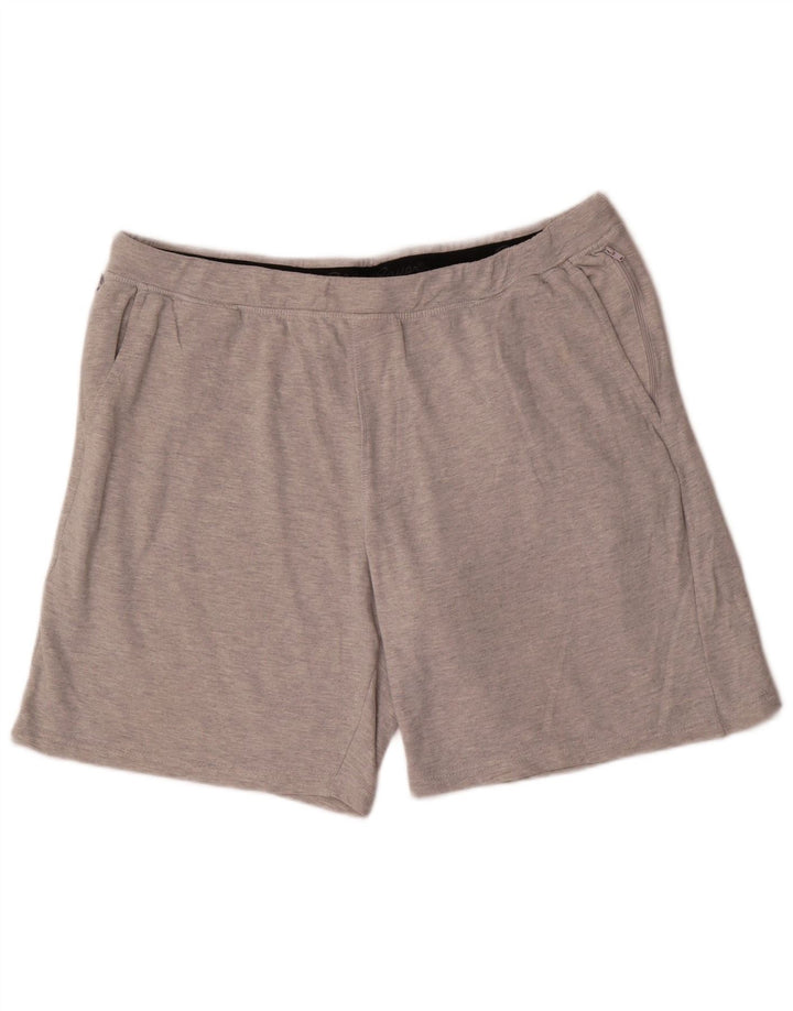 Eddie Bauer Short de sport pour homme XL en coton gris
