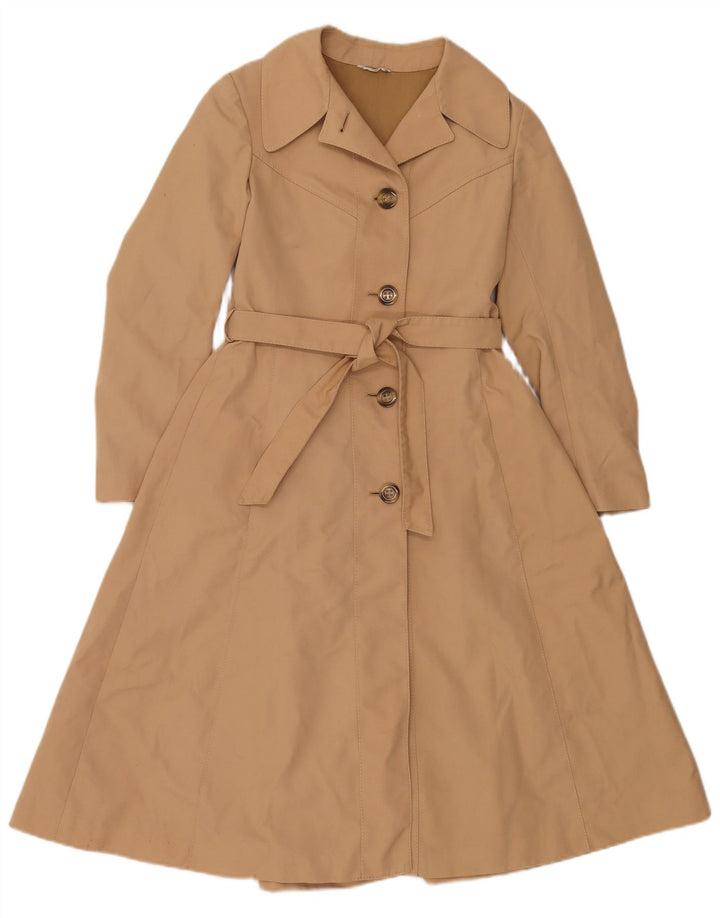 Confezioni Di Lusso Trench Femme UK 12 Polyester Beige Moyen