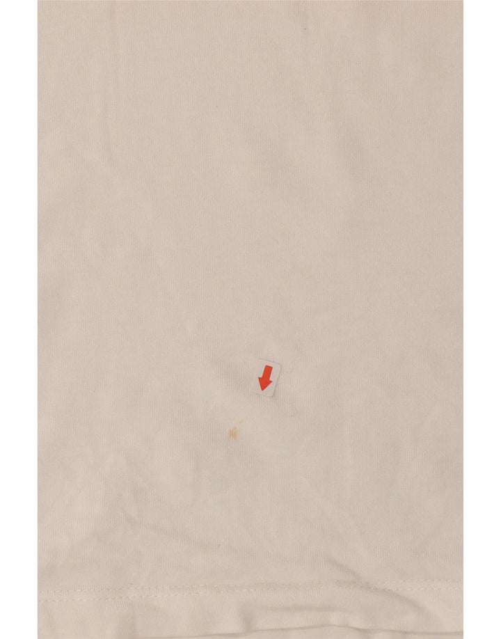 Jack & Jones T-Shirt Graphique Homme Blanc Moyen Coton