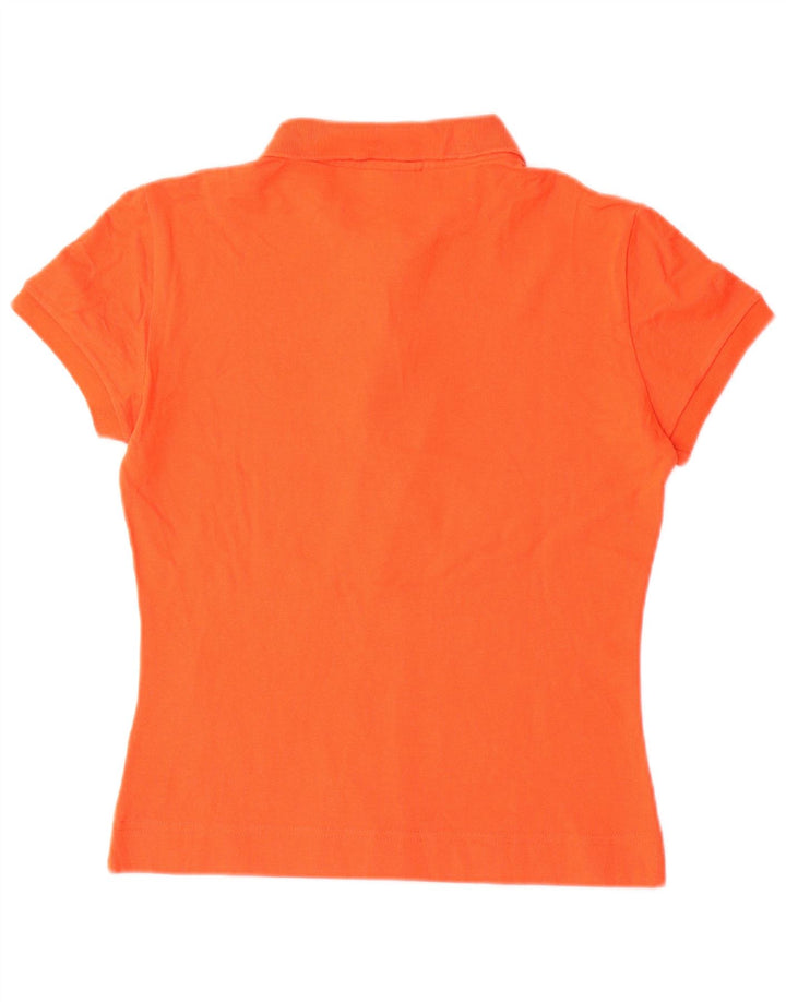 Lacoste Polo Femme Taille 40 Coton Orange Moyen
