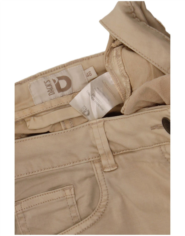 DACK'S Short décontracté pour femme IT 46 Large W32 Coton Beige