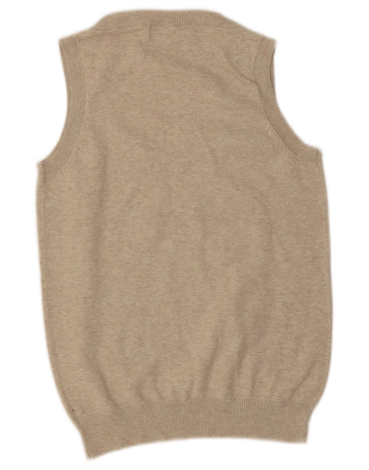 Zara Femme Débardeur UK 12 Beige Moyen Moucheté