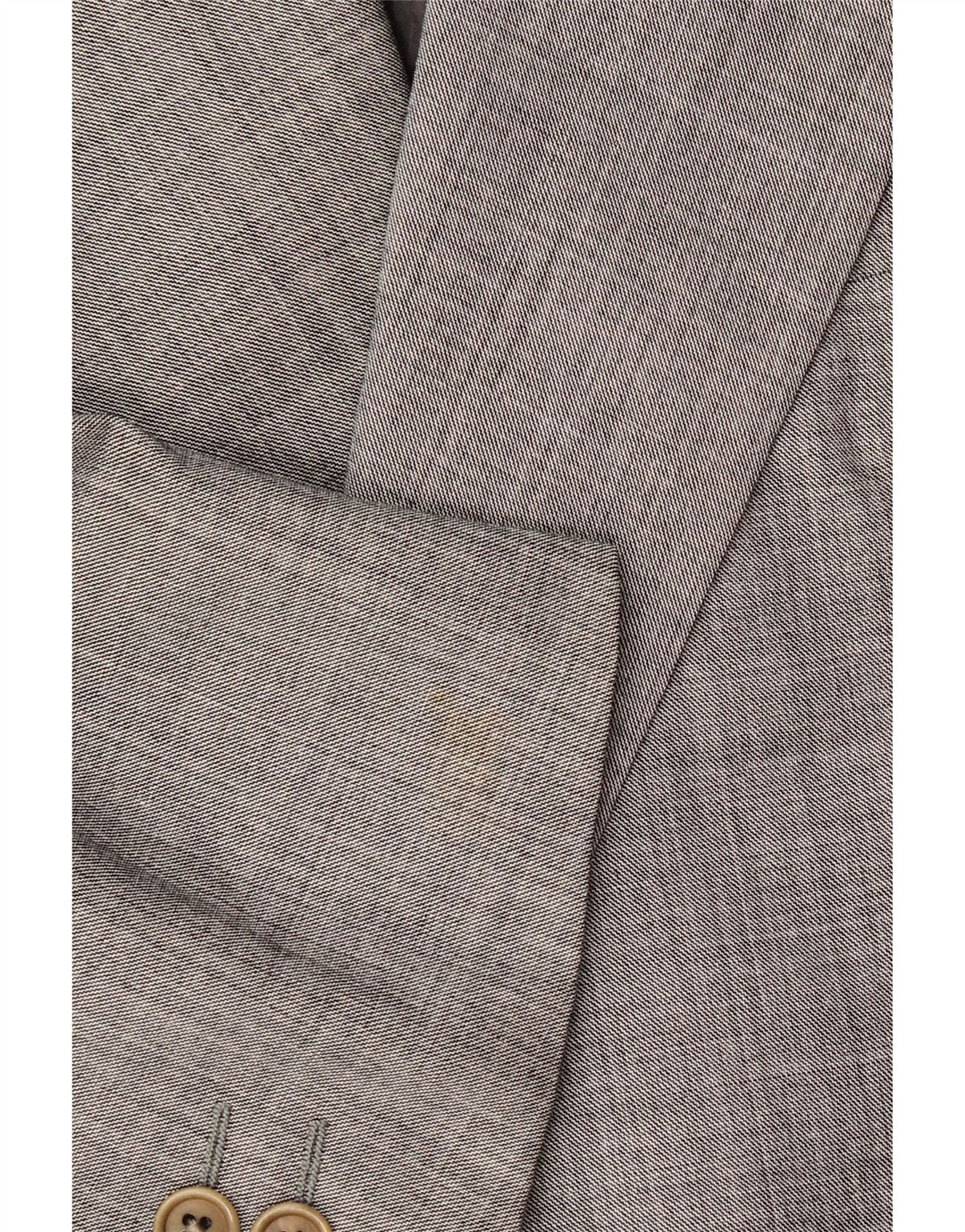 TRUSSARDI Veste Blazer Croisée Homme IT 52 XL Gris Laine Vierge