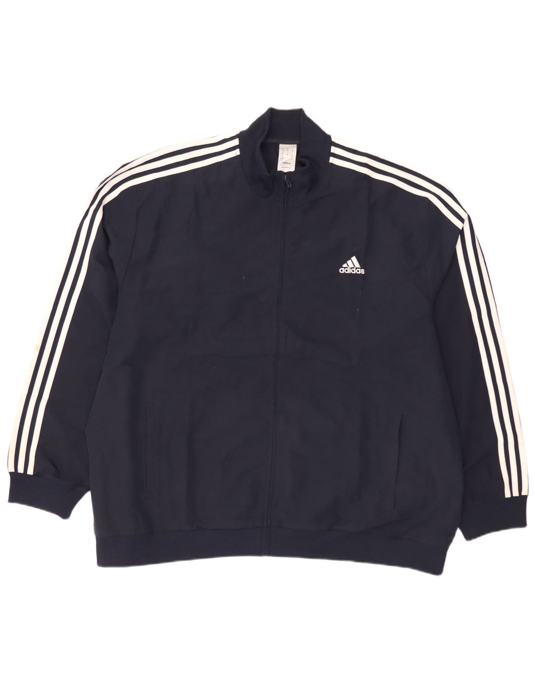 Adidas Veste de survêtement pour homme 2XL Bleu marine Polyester