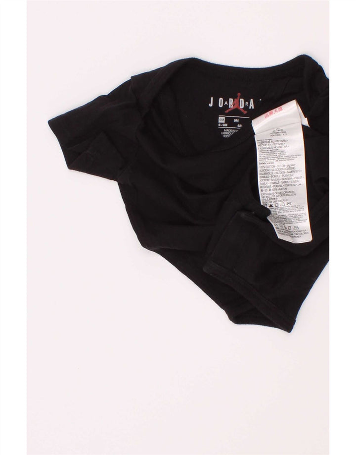 Jordan Body graphique pour bébé garçon 6-9 mois en coton noir