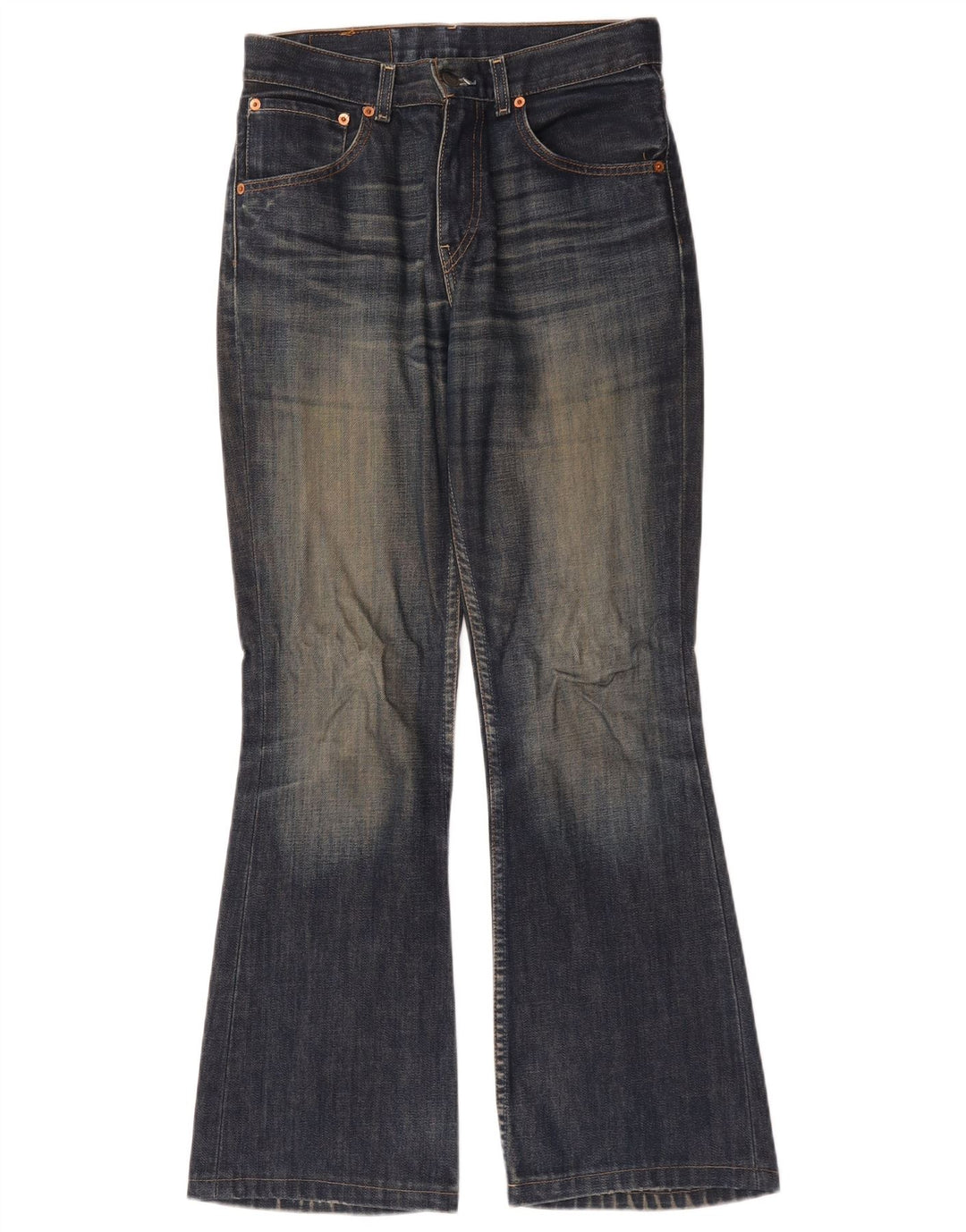 Levi's Jean 525 Bootcut Femme Bleu Marine W29 L30 Coton