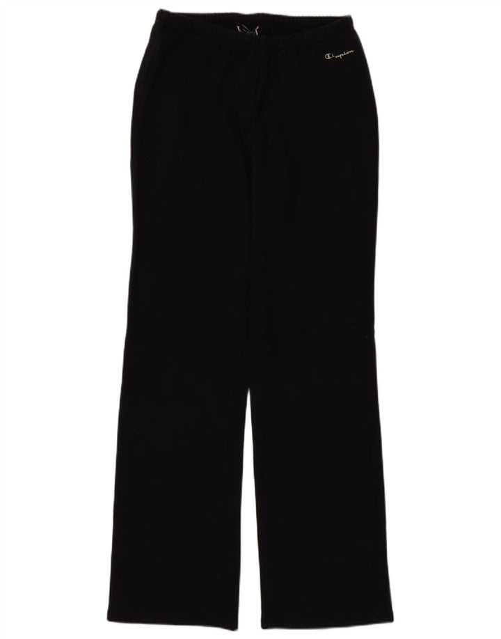 Champion Pantalon de survêtement pour femme UK 12 Medium Noir Coton