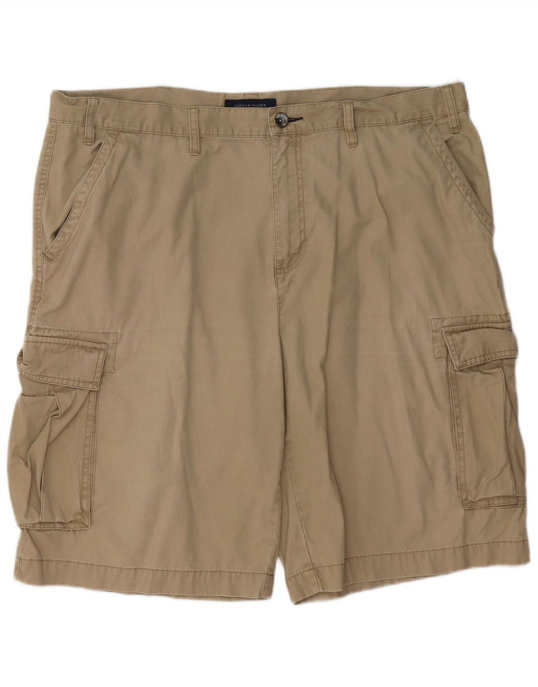 TOMMY HILFIGER Short Cargo Homme W40 XL Coton Beige